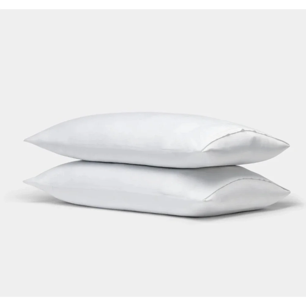Cozy Earth Unisex King Pillowcases White Bamboo Viscose Luxury NWT